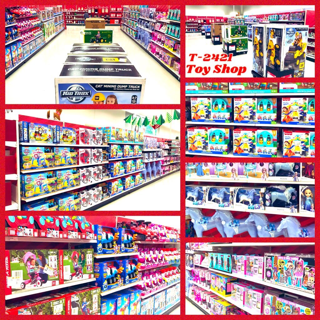 With only 11 days left, T2421 is ready to sell some toys!! #toyshop #tistheseason #wearetarget #worksomewhereyoulove #Target #D244 #T2421 #DanielsJedi