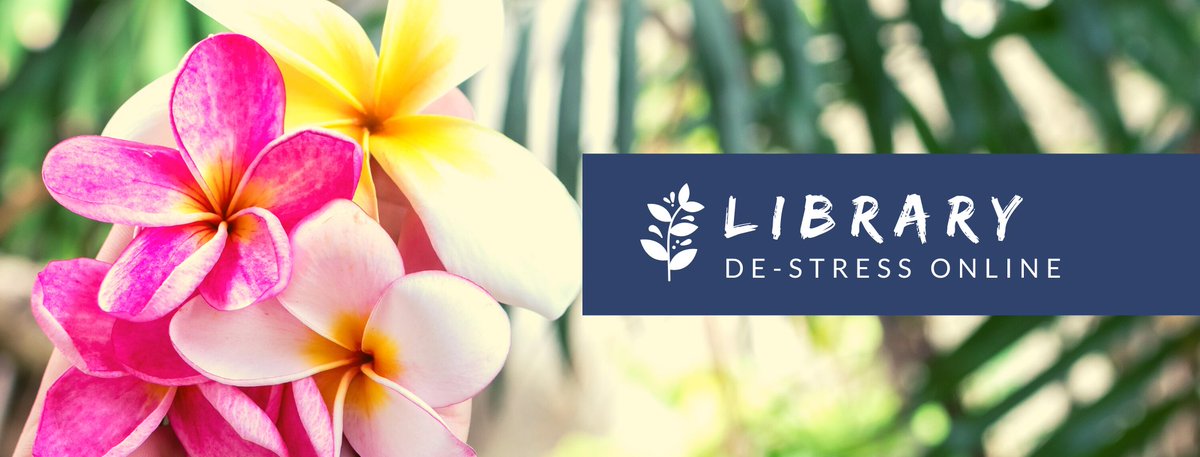 PalomarLibrary's tweet image. Find your de-stress with the Library&apos;s de-stress guide.  From meditative music to chair yoga to puppies, the library is here for you online 🙂 Good luck on finals!  palomar.libguides.com/LibraryDe-stre…
