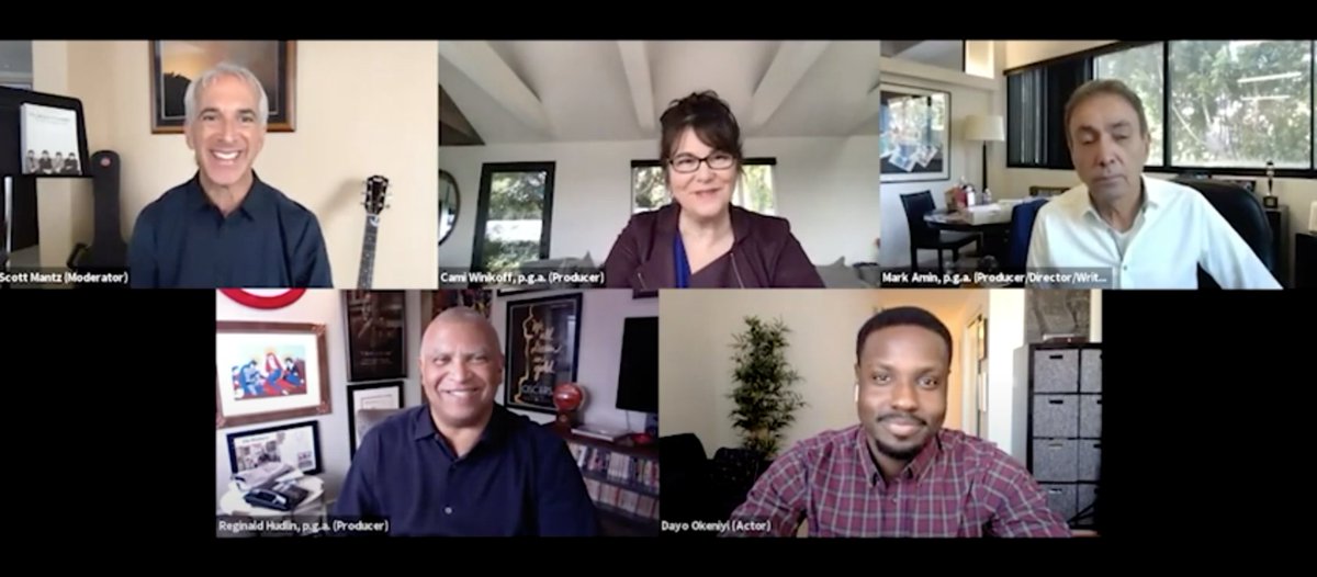 MovieMantz's tweet photo. You never know what you're gonna find when you're filming on-location, as I found out during the Producers Guild Q&amp;A I moderated for "EMPEROR" with DAYO OKENIYI, Writer-Director MARK AMIN and Producers REGINALD HUDLIN &amp; CAMI WINIKOFF -- WATCH it HERE: https://t.co/vW84grcxjP https://t.co/yqFMapQEbu