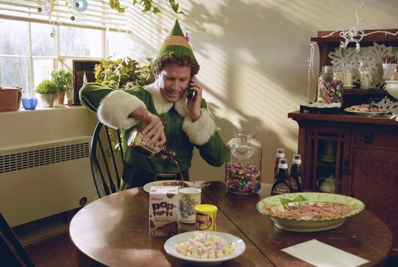  10 plates of spaghetti topped with maple syrup