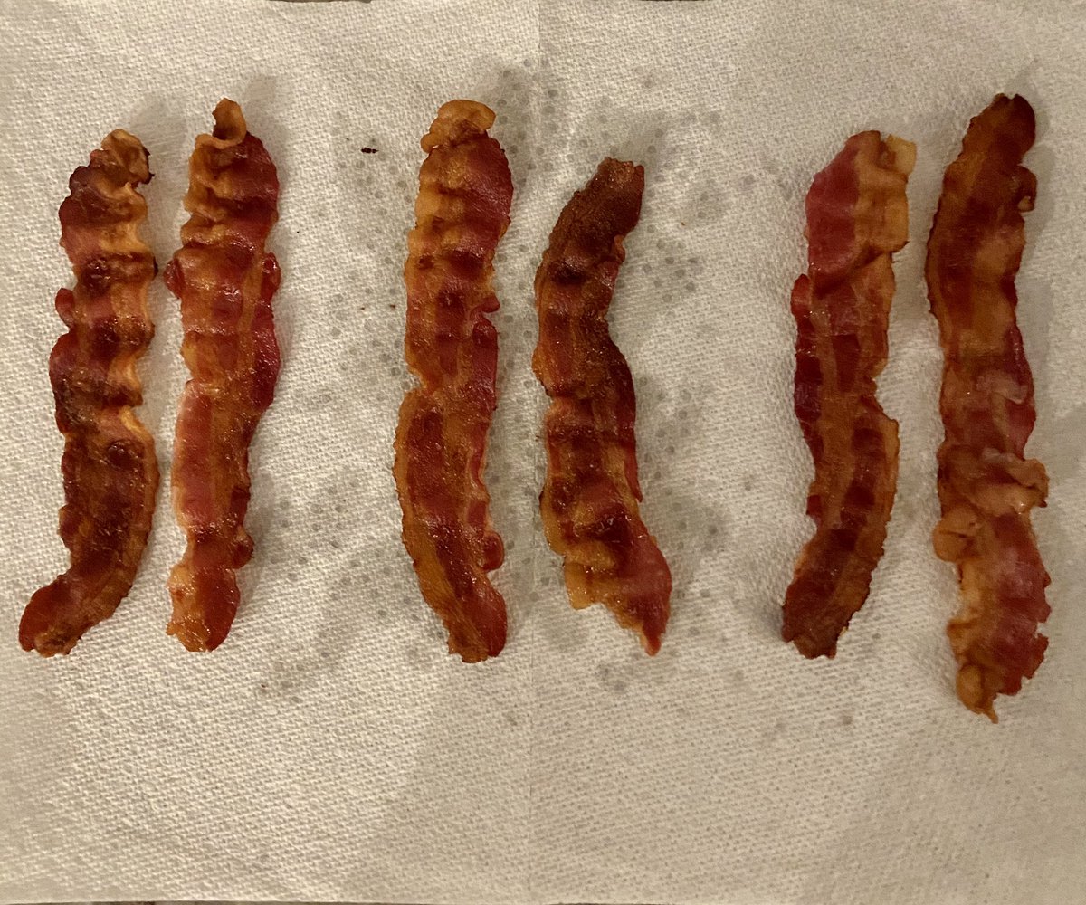 95210letsgo's tweet image. I have officially lost it. Starting to analyze bacon strips as to which chromosome pair they resemble. Its over