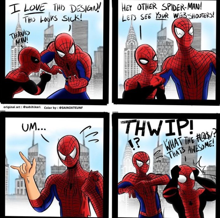 RT @nab1803: This is it, the only good Spider-Man meme ever https://t.co/B65s53yaZJ