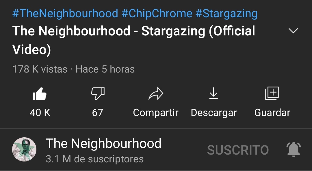 UrielBLuna's tweet photo. Si algún día te sientes estúpido, recuerda que hay 67 personas más estúpidas que tú.
#theneighbourhood #chipchrome
#StargazingMusicVideo #thenbhd #jesserutherford #LanaDelRey #JadenSmith https://t.co/EgrLlnKPt1