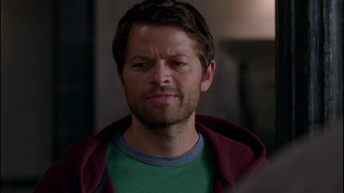 *cas being excited about human things* also look at his hoodie pls 