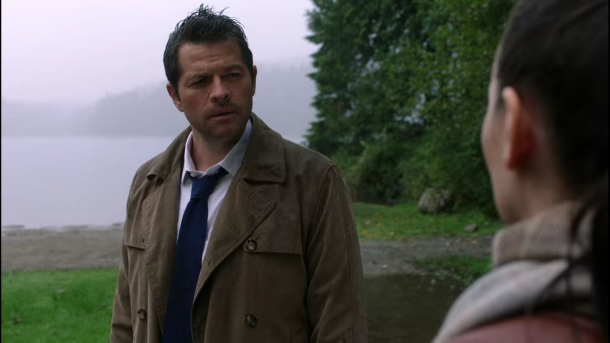 look at cas's hair it's so aaaaaa