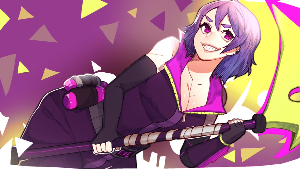 caution_exe's tweet photo. Hey Crows, I'm exe! I'm a virus #VTuber lookin' to make friends, and recruit for my gang!
My tags are #alertEXE (general), #cautiART (art), and #cautionSEXE (slightly NSFW) - my oshi is π§!
Streams at https://t.co/8VeQaD0LI5!
YT at https://t.co/J8Orc8dqtA
(art by Inkcurry!) https://t.co/qj6eiulZSC