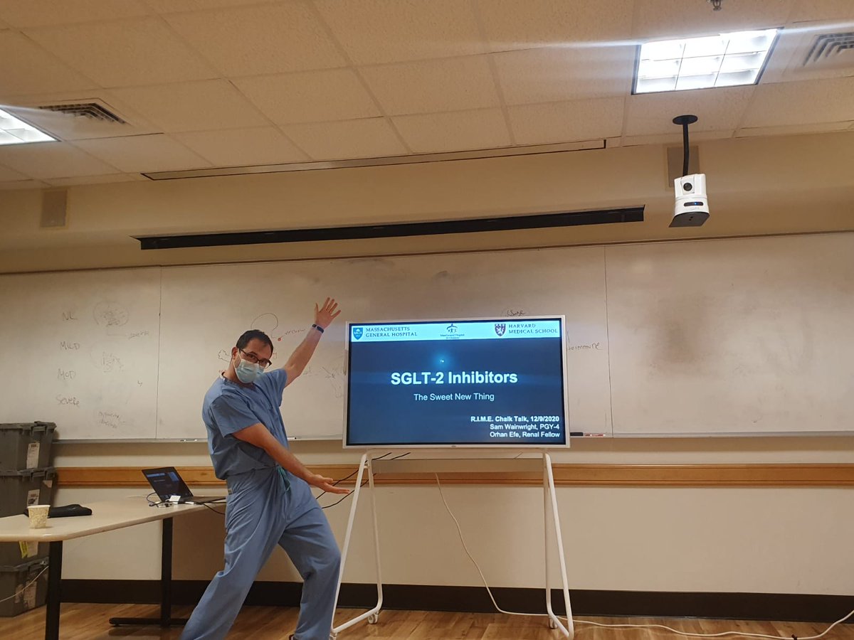 mghmedres's tweet photo. 1/ More than just diabetes!!!
Dr. Sam Wainwright @MghMedPeds resident gives a ✨Virtual✨chalk talk with the smart board on the sweet new thing:
SGLT-2 inhibitors!! Follow along for some #Twearls
#medtwitter #cardiotwitter @MGHMedicine https://t.co/3dCyhPwUol