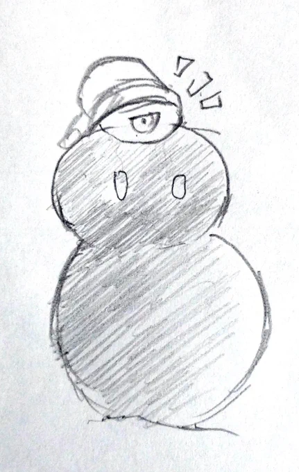 おはポチ(   ͡° ͜ʖ ͡° )✨
雪少し積もってたw❄️
※ポチだるま☃️ 