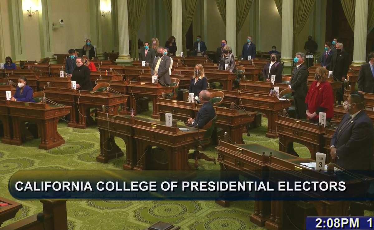 LopezJenniferCA's tweet photo. CA’s 55 Electoral votes puts @JoeBiden over the 270 threshold! #California https://t.co/2XHBes3Rfe