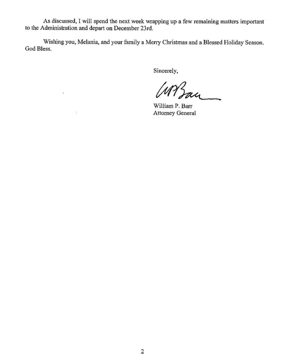 BILL BARR IS OUT AS ATTORNEY GENERAL
THE @realDonaldTrump #ShipofState is taking on massive amounts of water as all hands on deck are bailing out without lifeboats or vests - sinking imminent.