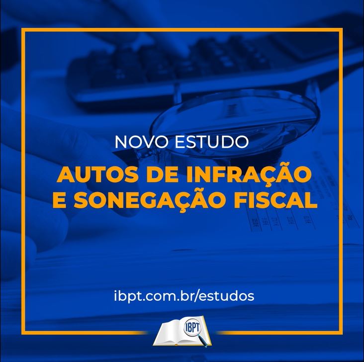 IBPT's tweet image. O objetivo do Estudo de Auto Infração e Sonegação Fiscal do IBPT é estimar o montante de tributos sonegados no Brasil, bem como o índice de sonegação por setores e por tributos.

👉Baixe gratuitamente o estudo do IBPT
ibpt.com.br/estudo-autos-d…

#IBPT  #estudos  #sonegação #tributos