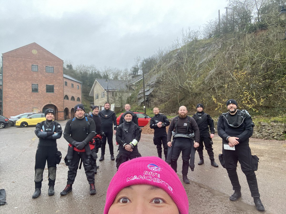 Scuba Sunday at Stoney Cove. Diving is FUN!! #diving #ukdiving #divingisfun #divemcr