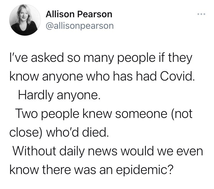 1/7 I’m so fed up of this kind of crap from journalists who should know better.This is an account from a friend of mine on Facebook...“I was seriously ill with covid late Sep. I was in ICU and on a ward where everyone else on that ward had  #COVID19 ...