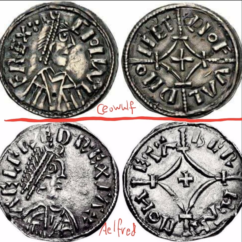 3 Reasons why The Coins of Ceowulf & Alfred look the same1. The "Cross & Lozenge"coin "was a product of reform"(Anglo) Possibly Christian reform?2. Ceowulf was trying to mimick Alfred's coin to legit himself3. The Coinage eased Trade & Process of Exchange."(History)7/11