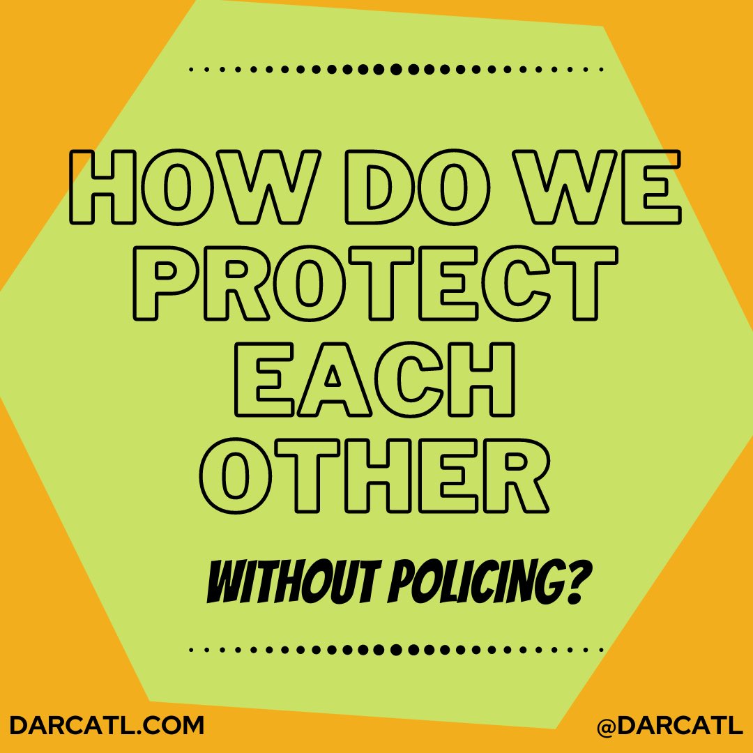 Many new to abolition may ask: Who will protect us if we abolish the police? What’s the difference between “policing” and “protecting?Thread: 1/9