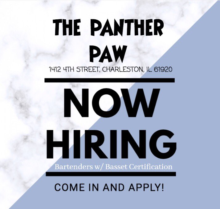 Stop by Marty’s for a application!!! 😁