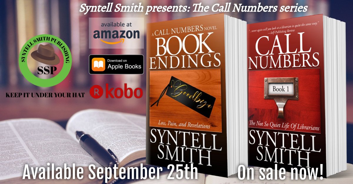 SyntellSmith's tweet image. A New Adult Contemporary Workplace Drama series about the lives of a diverse, divided staff of a new york city library and the eccentric patrons they deal with...The Call Numbers series, Books 1 &amp;amp; 2 out now!

#Libraryfiction #Librarianauthor #librarylife #NYPL #LibraryNovelSeries