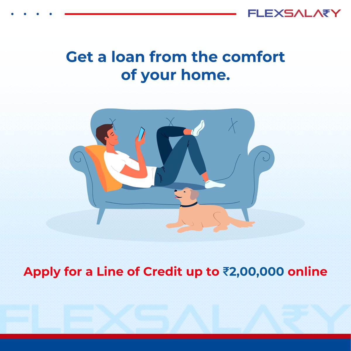 FlexsalaryIndia's tweet photo. With our 100% digital loan application process, you can apply for a loan in less than 5 minutes: https://t.co/sPmfo3Y8z3

#FastApproval #QuickLoan #LessDocumentation #LineofCredit #FlexKarle #instantloan https://t.co/oN1nPyxtQb