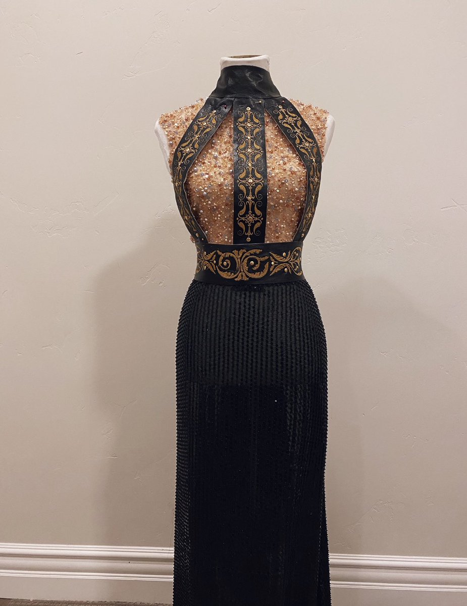 Yennefer inspired, Geralt inspired, a 15ft train black dress and 15ft train white dress