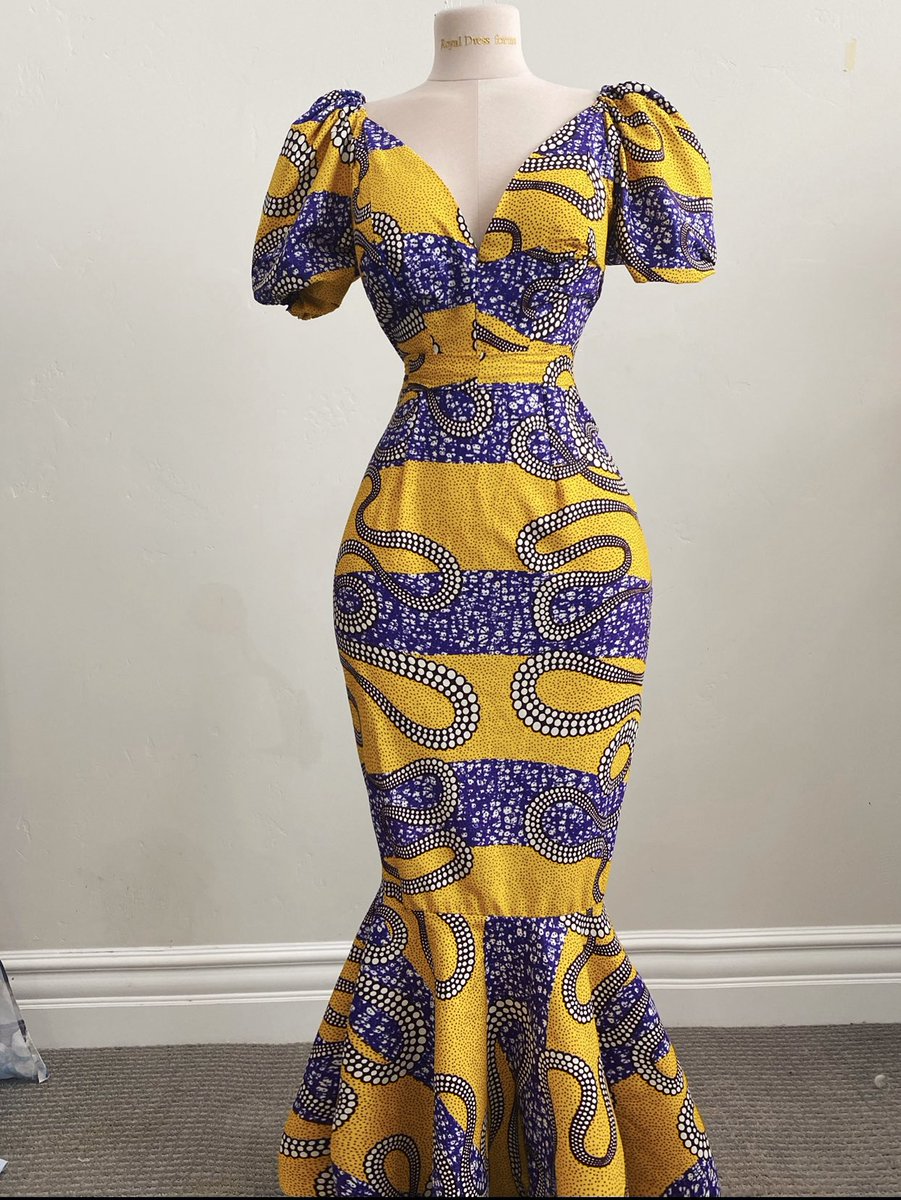 A traditional Ankara fabric dress, Vampire Diaries costume, and a dress made from fabric I found on wish