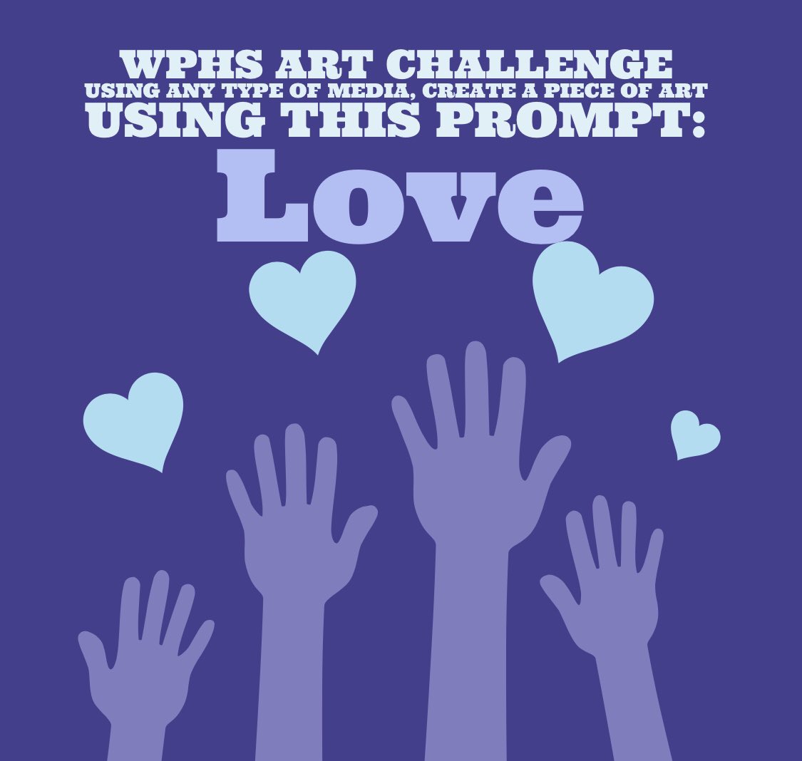 WphsArts's tweet photo. #WPHS &amp; #FCPS Community &amp; Friends, join us in our 3rd #ArtChallenge 🎨 https://t.co/NOyOKJ2sjZ