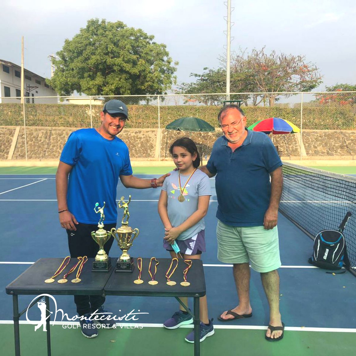 montecristigolf's tweet photo. El sábado se realizó un torneo invitacional de tenis en el Montecristi Golf Resort &amp; Villas, En el torneo participaron los niños residentes de la urbanización. 

Ganadores:
1er. Lugar: Mateo Herrera.
2do. Lugar: Sofía Mafla. https://t.co/Knwmu2CPgx