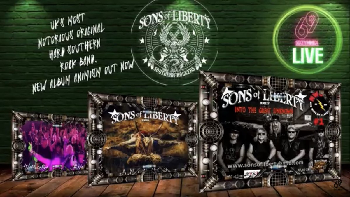 69XMusic's tweet photo. 💚Click this link ➡️ https://t.co/tqjFDmvKgp to watch the 69XLIVE – ‘Classic Rock Episode’ With Special guest Jackie Chambers, Girlschool &amp; Syteria - plus ➡️ Adam and the Hellcats BlitZ Daxx &amp; Roxane Jamie Porter Band Sons of Liberty UK Raider Verity White Music https://t.co/sNe255GP8m