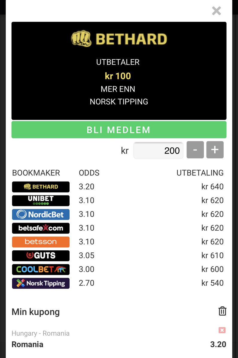 TjenPa's tweet photo. Vi setter ikke ungene på denne, men fruen i huset kan vi sette!

Kan ende hva som helst. Romania ikke så dårlige (tror vi).

Lykke til https://t.co/onKBtabvBn