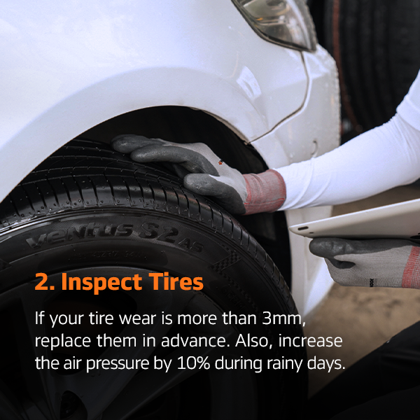 HankookTireUSA's tweet photo. You can't predict the weather, but you can be prepared. Check out these tips for driving safely on wet roads. #HankookTire #DrivingTips https://t.co/KY06iO3dyB