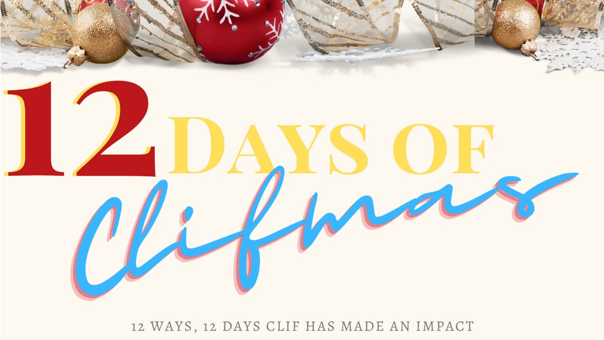 CLIF2012's tweet photo. On the 1st Day of CLIFmas... ❄⛄ - https://t.co/oyH6OnfccZ https://t.co/ztM7hC4WOZ