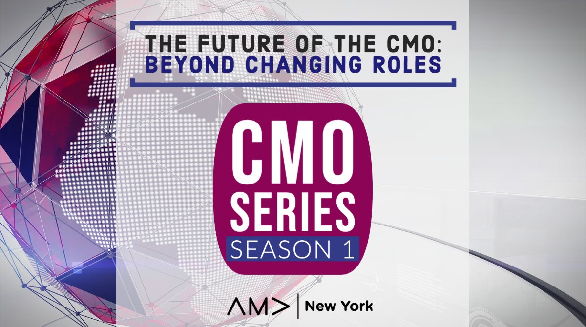 NewYorkAMA's tweet photo. Want to know what 2021 has in store for #marketing? Watch #NewYorkAMA new series, The Future of the #CMO: Beyond Changing Roles. Discover meaningful strategies to navigate the C-Suite. Register: https://t.co/UsC9XjYiPf #Microsoft #joannaseddon #nancy_pearson #EKASoftware #Cisco https://t.co/ois6LDucMx