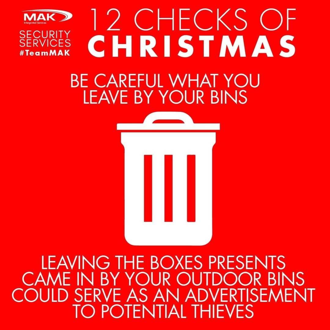 AutoExpert9's tweet image. As with your presents under the tree, leaving the boxes which the products came in by your outdoor bins could serve as a huge advertisement to potential thieves.

From bicycles to laptops, branded cardboard boxes could make a huge nod to what lies indoors.
