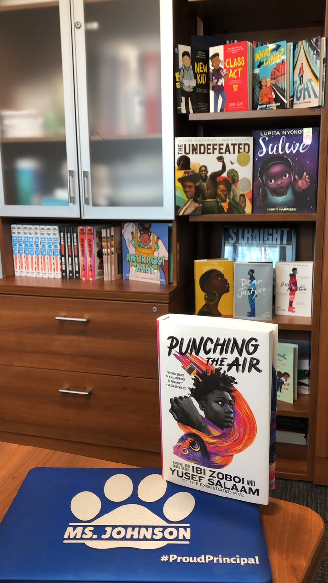 Because I couldn’t pick just one #IISDFaves, I chose to highlight my current FAVE read, Punching The Air @ibizoboi &amp; <a href="/dr_yusefsalaam/">Yusef Abdus Salaam</a> 💙📚📚 This book has been a WOW read! #ProudPrincipal @PDdesignteam <a href="/IISD_iLearn/">IISD STEM & Innovation</a> <a href="/IrvingLibraries/">IISD Libraries</a> #IrvingReads