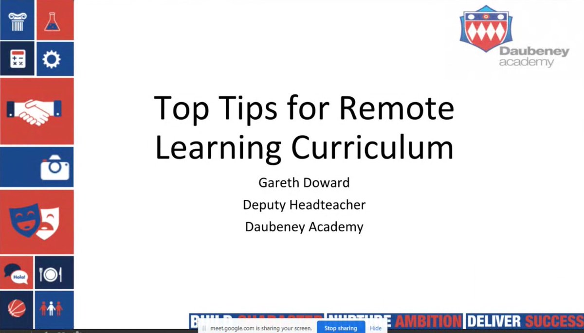 LEOacademies's tweet photo. Thank you to Gareth Doward from @DaubeneyAcademy for some top tips on remote learning &amp; blended learning using #GoogleSites. All part of today’s @ChallengePartnr Virtual #ChristmasTeachMeet with Challenger Hub &amp; SW London Hub.

Find out more on the app

🟢 https://t.co/wLe6laIggb https://t.co/eDBCsxWmIm