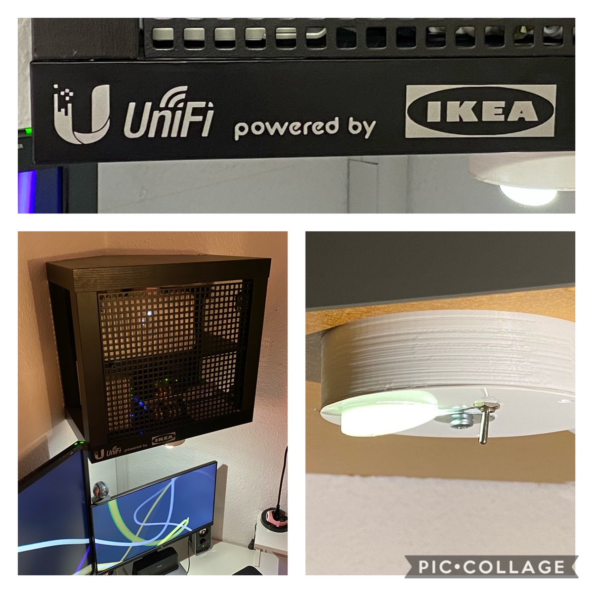 tech_tobi's tweet photo. Projekt #LackRack & #UniFi Netzwerk vollendet! In alle Etagen aufwändig Netzwerkkabel verlegt und in jeder Etage 1 AP platziert. Inkl. @ubnt Cloud Key Controller (@jcfrick habe dann doch konsequent gehandelt). Switch-Stands und RJ45-Sorter per #3DDruck hergestellt. 😎 https://t.co/sMcywKJLXv