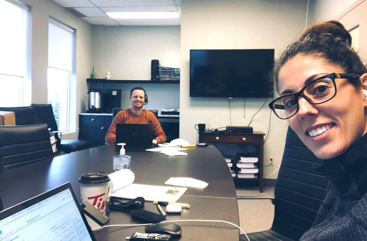 SALucenti's tweet photo. Spending the day with @awoodsportslaw helping @ProBonoOntario #remotejustice โ๏ธ #givingback https://t.co/MAptOVVpJ6