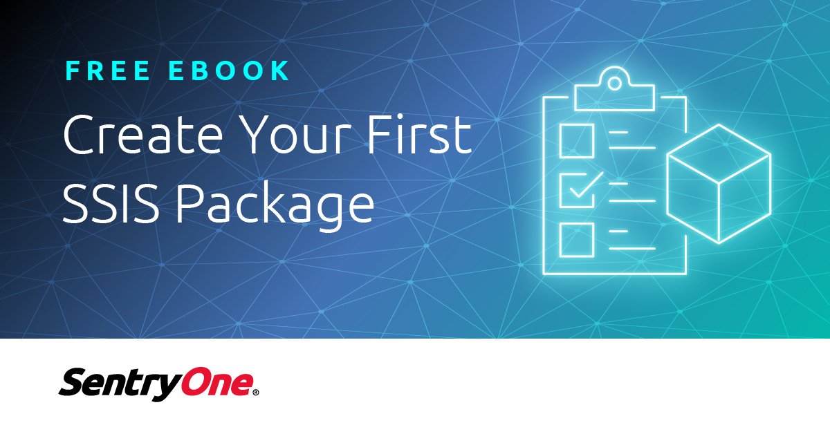 SentryOne's tweet photo. You know the basics, and now it's time to create your first #SSIS package. Microsoft MVP Tim Mitchell (@tim_mitchell) explains how in this free guide. #SentryOne https://t.co/Fv6pwcfZAp https://t.co/ZZ8ohFAD16