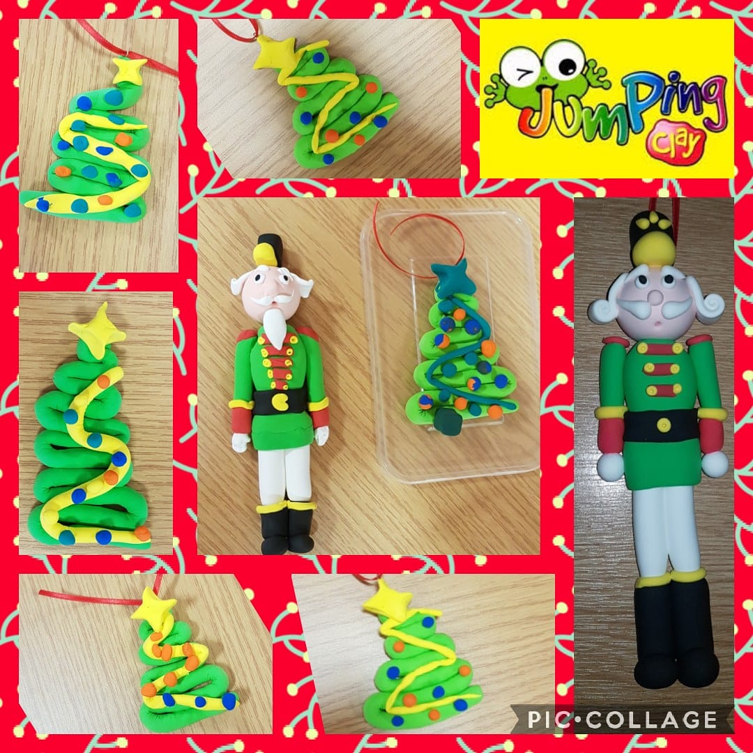 Busy day having some Jumping Clay Fun with #Magherafelt Base. 

Thanks to Denise from CWSAN for funding our jumping clay christmas treats all week and Pauline from <a href="/JumpingclayMF/">Jumping Clay(M'felt)</a> for providing the materials and a video to follow. 

<a href="/NHSCTrust/">Northern Trust</a>  Day Opps
<a href="/InVOLveHouse/">InVOLve House</a>