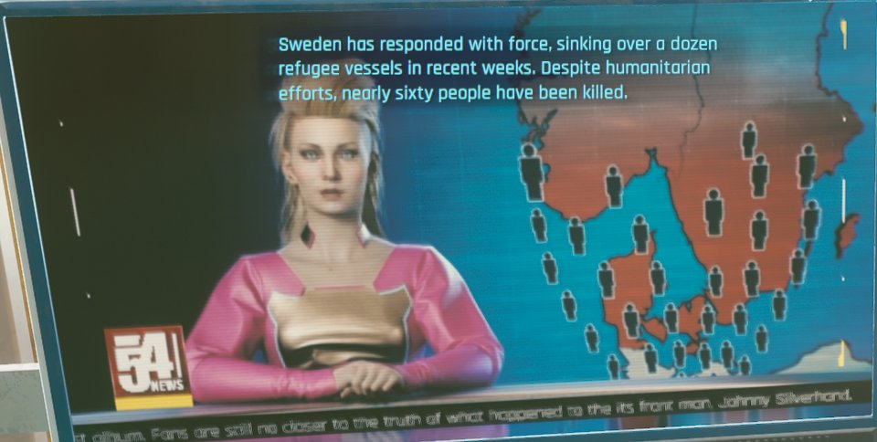 althogerfiktion's tweet photo. 14 december 2077:
Kustbevakningen skickar ett SMS till alla genetiskt verifierade svenskar där man meddelar att man slagit rekord i sänkta flyktingbåtar. Meddelandet avslutas med en länk till ett videoklipp som i slow motion visar de sjunkande gummibåtarna till tonerna av Wagner. https://t.co/8wpL1vqvAU