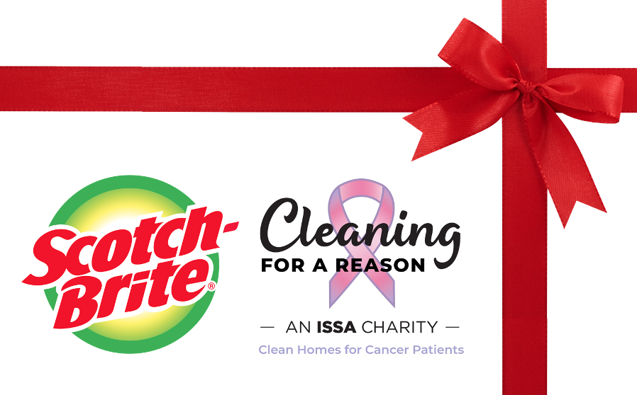 clean4areason's tweet photo. Thanks to the support and donation from our friends at @ScotchBrite, the homes of an additional 3,000 cancer patients will be cleaned in 2021. Visit https://t.co/sKBG343g4g to learn more about their Holiday Gift Guide to help make the season a little brighter (and cleaner). https://t.co/YHXa59euln
