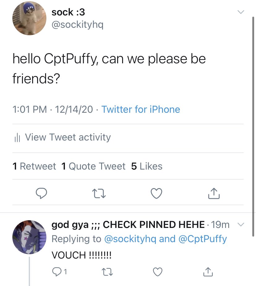 first of all, check my vouches. i’ve been vouched