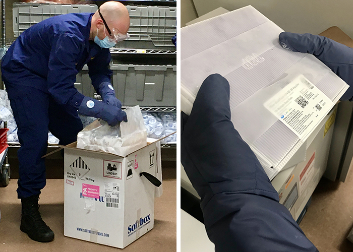 IHSgov's tweet photo. #COVID19 vaccines arrived this morning at Cass Lake IHS in Minnesota, the first IHS facility to receive an initial distribution. IHS health care staff will begin receiving vaccinations today, as recommended by @CDCgov Advisory Committee on Immunization Practices prioritization. https://t.co/Qe5k2b7vXh