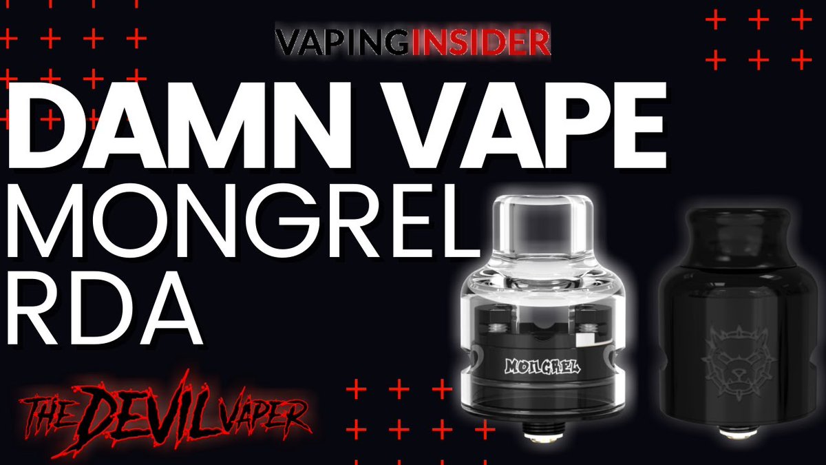 DAMN VAPE & VAPING INSIDER Mongrel RDA Review & Build - A Cracking Flavour RDA!

youtu.be/1U12CQEHFc4

Sent in by @damnvape_com
#DamnVape #VapingInsider #DeucesJack #MongrelRDA #Mongrel #RDA