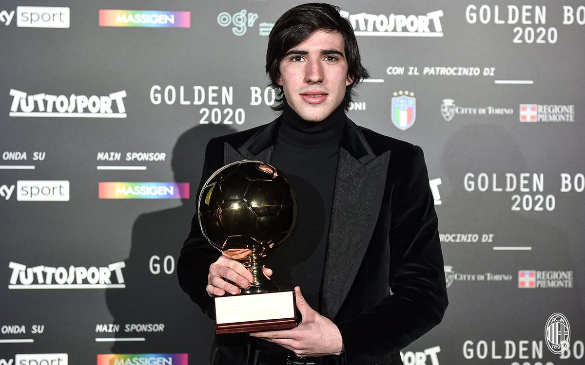 AC Milan on Twitter: "Congratulations to Sandro Tonali, the 2020 Italian Golden Boy! ???????? Sandro è il Golden Boy italiano 2020: complimenti! ???????? #SempreMilan… https://t.co/CRE0WY1aGz"
