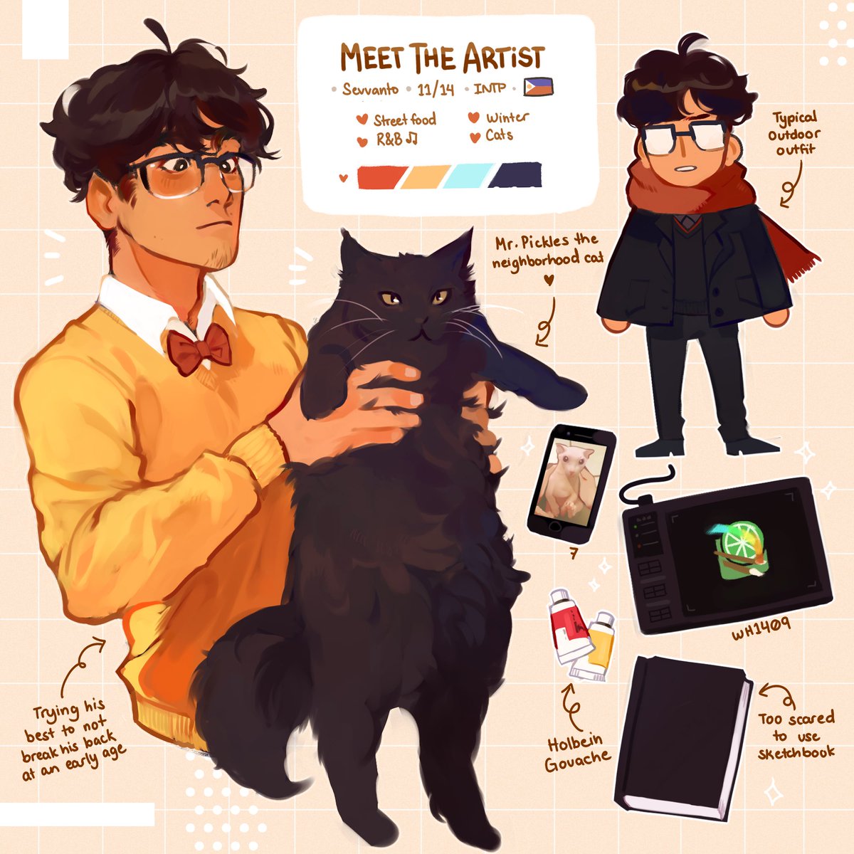 Meet the artist ? 

UHHHHH Hope I'm not too late for these :"DD 