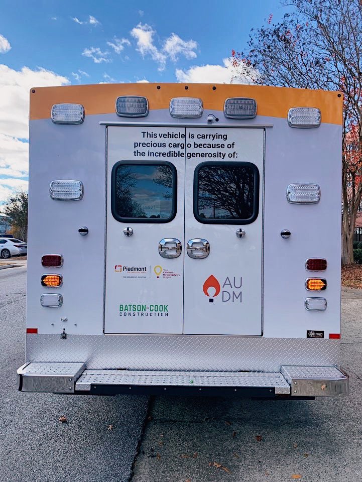 Brand new whip 😤

But for real, check out our hospitals NEW Neonatal Transport Ambulance! Might recognize a familiar logo on the back 👀