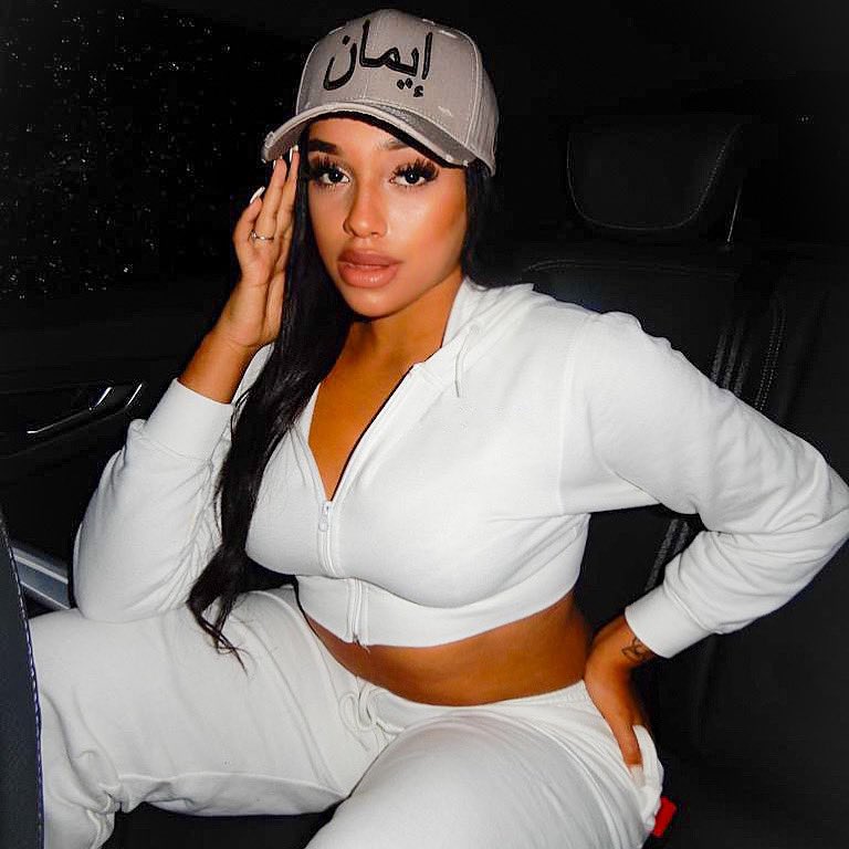 Grey Faith Hat worn by <a href="/tygalilyy/">TYGA LILY</a> 🔥 #M | bit.my/malvagio
