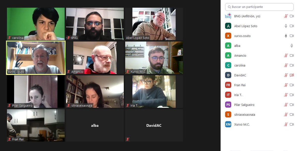 Xuntanza de traballo e coordinación do BNG da Comarca da Coruña coa nosa representación na Deputación. Seguimos a traballar pola comarca e polo país enteiro en todos os ámbitos.