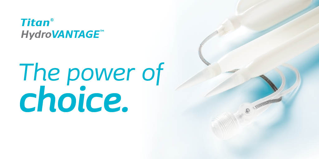The Titan® HydroVantage™ is all about physician choice! 
bit.ly/3ooX6oa

#Urolgoy #IPP