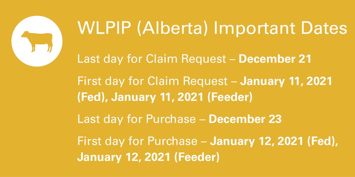 AFSC_AB's tweet photo. Please note important claim and purchase dates upcoming for #WLPIP. You can visit https://t.co/HOb3HyEQCc or learn more here: https://t.co/YpEUDBHnEm #ABag https://t.co/uxaw8HPCBX